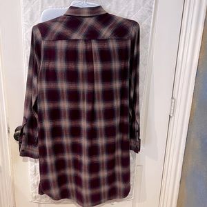 Harley Davidson flannel shirt dress